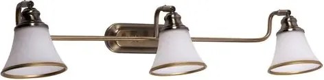 Rabalux beltéri karos spotlámpa e14 3x40w bronz/fehér grando