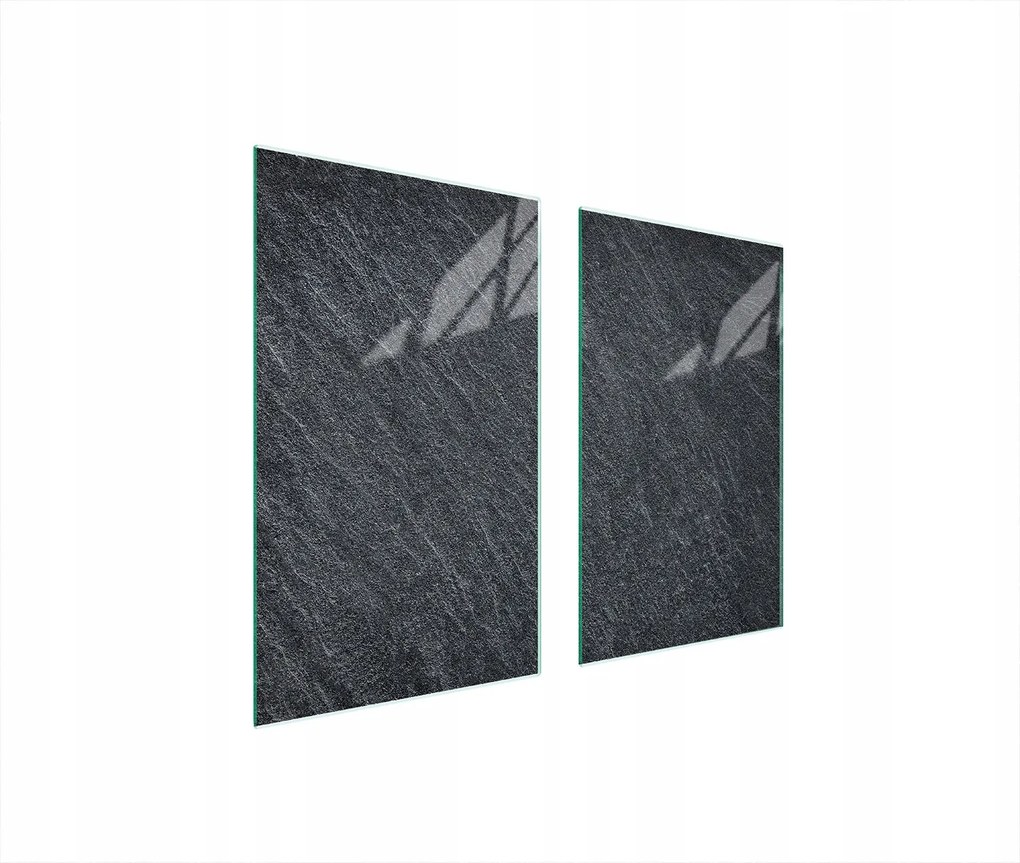 Üveg Tűzhelyvédő Főzőlap 75x52 Pala Edzett Üveg