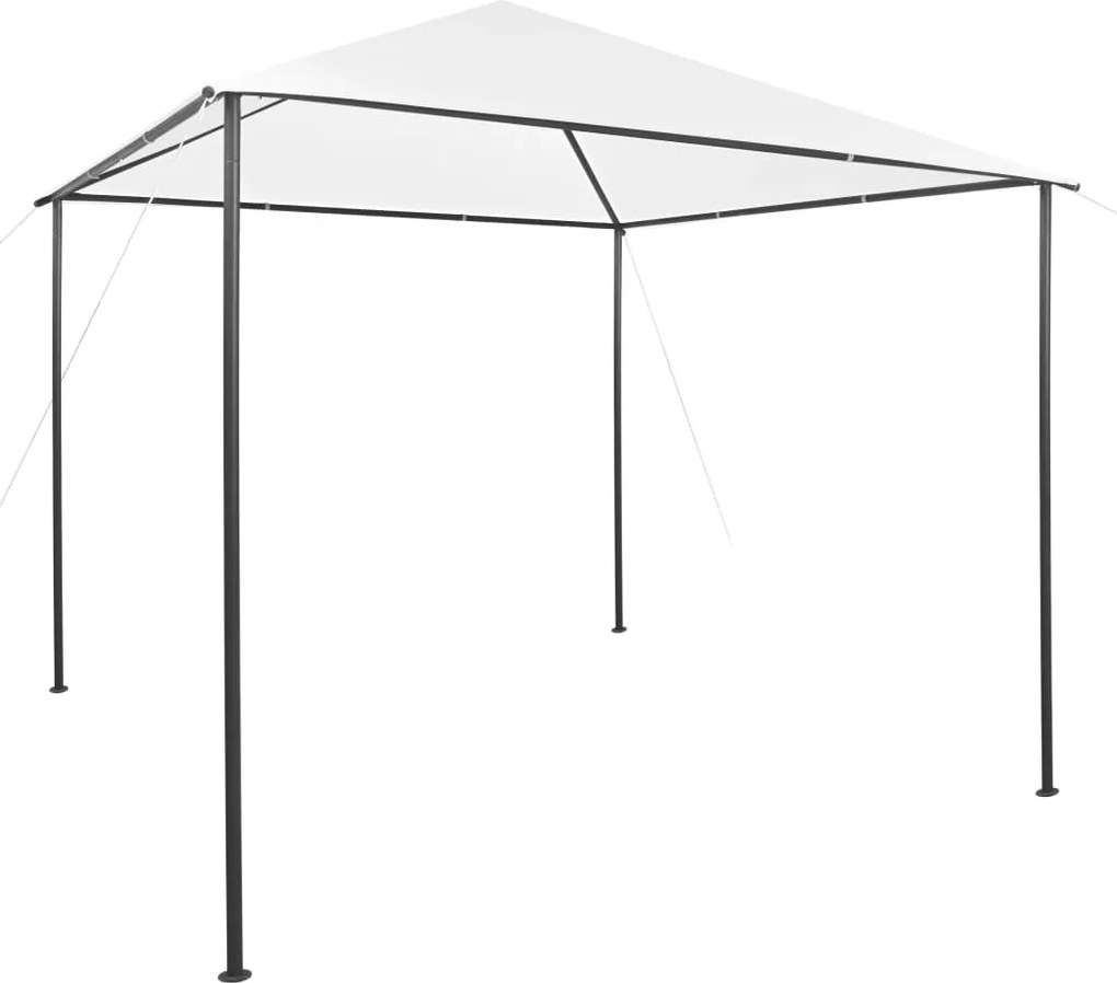 vidaXL fehér pavilon 3 x 3 x 2,9 m 180 g/m²