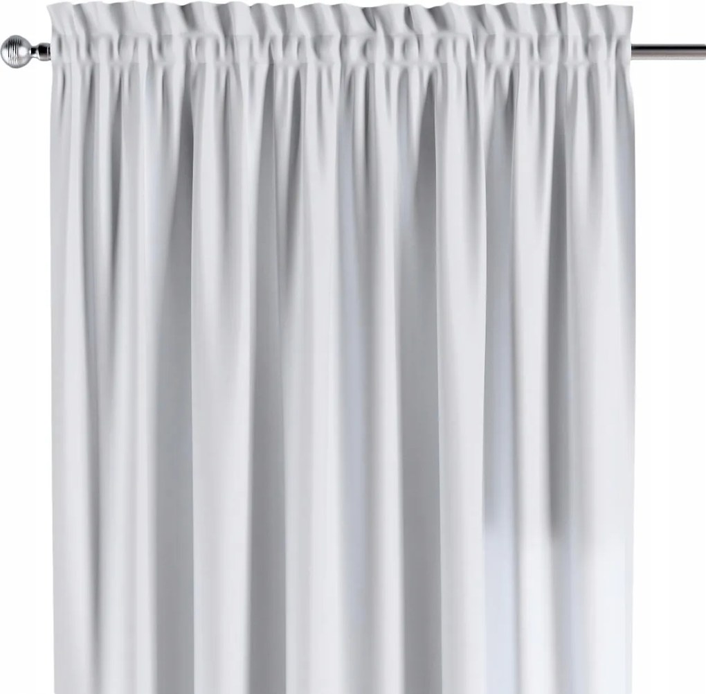 Dekoria Csatornafüggöny frufruval 1 db 130x260cm fehér