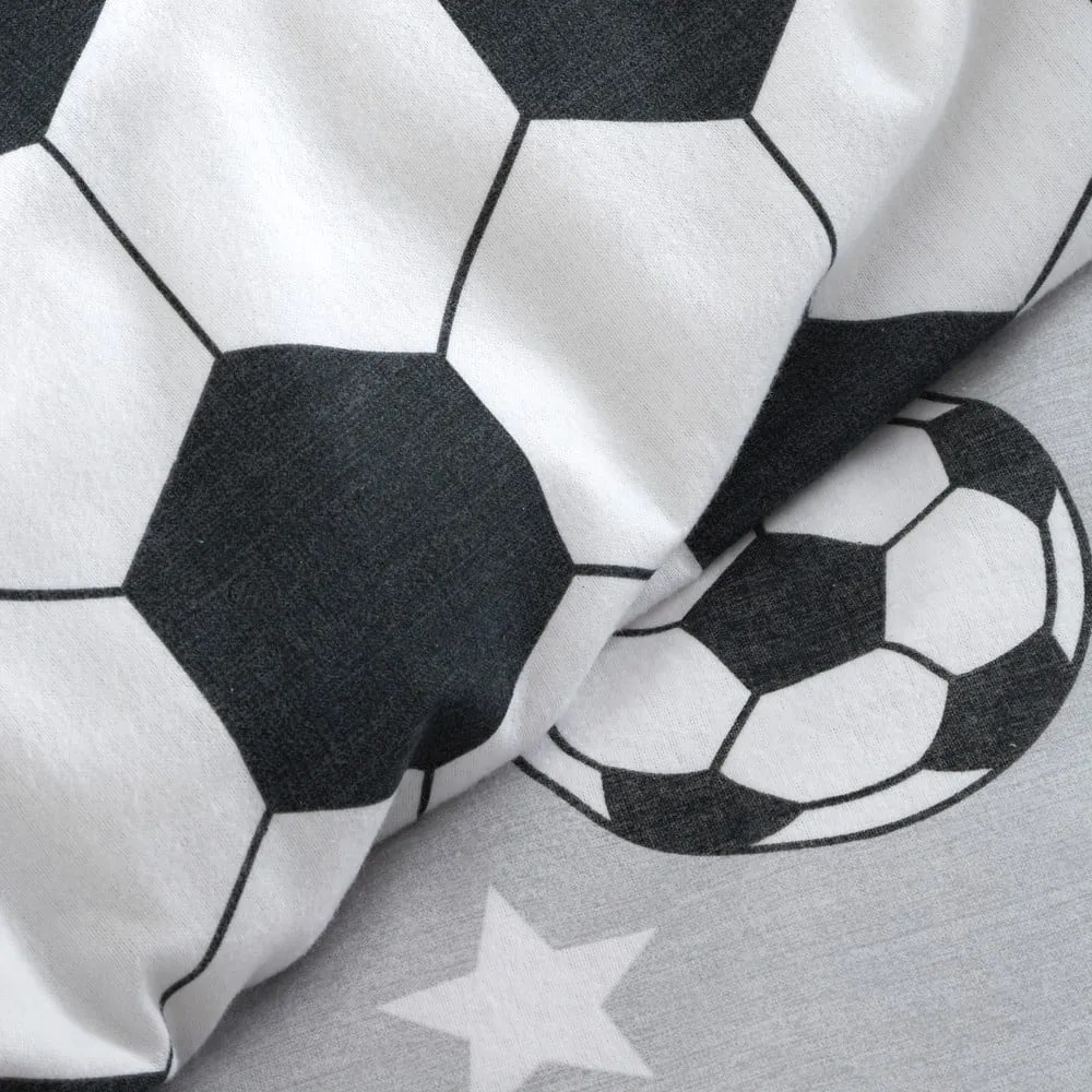 Egyszemélyes flanel gyerek ágyneműhuzat 135x200 cm Football Stars – Catherine Lansfield