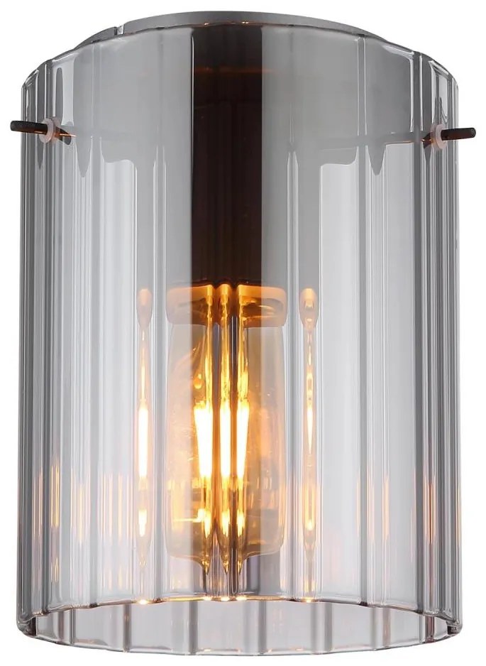 Globo 15904DS - Mennyezeti lámpa TULIVAR 1xE27/40W/230V átm. 18 cm szürke