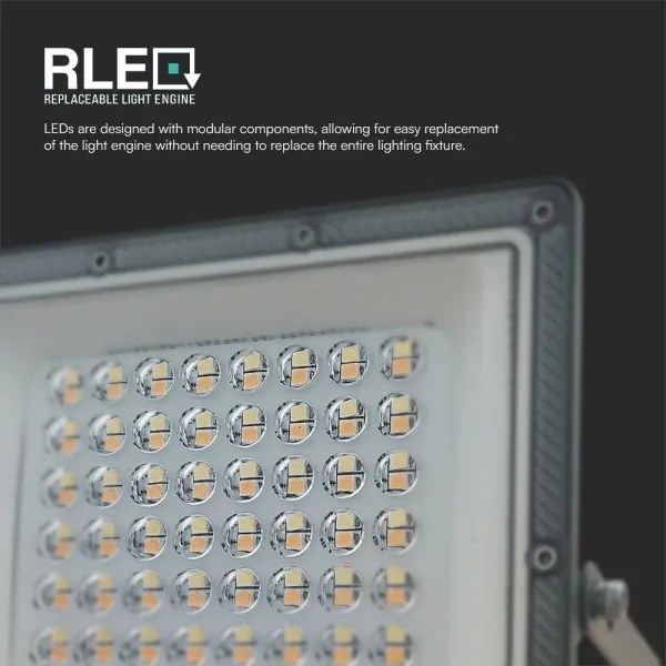 LED Reflektor LED/50W/230V IP65 3000/4000/6500K szürke