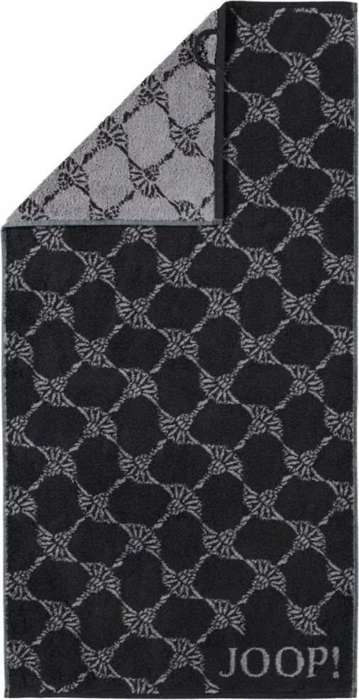 Frottír törölköző 50x100 cm Cornflower 1611-90 black