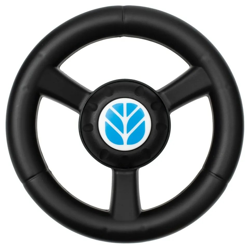 Baby Mix New Holland gyerek traktor pótkocsival ésszerszámokkal , kék
