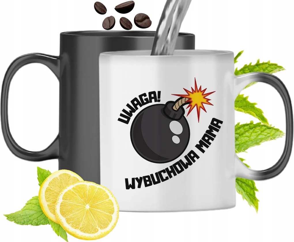 Mágikus Bögre Anyukáknak Színváltós, fényképes nyomattal