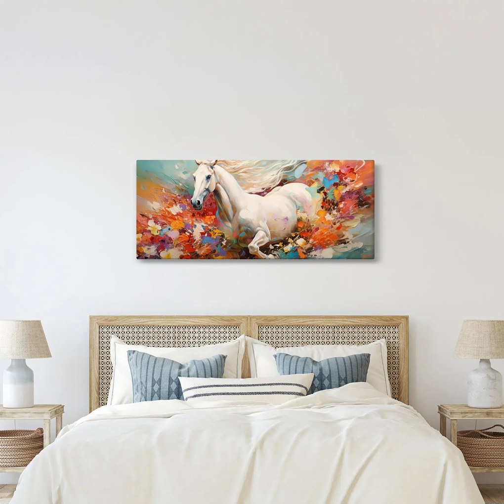 Kép - Egy ló festése (120x50 cm)