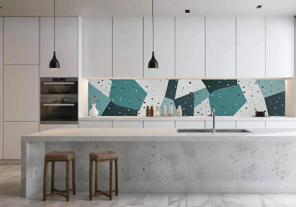 Wallplex konyhahátfal Abstract Geometric (Méret: 60x120)