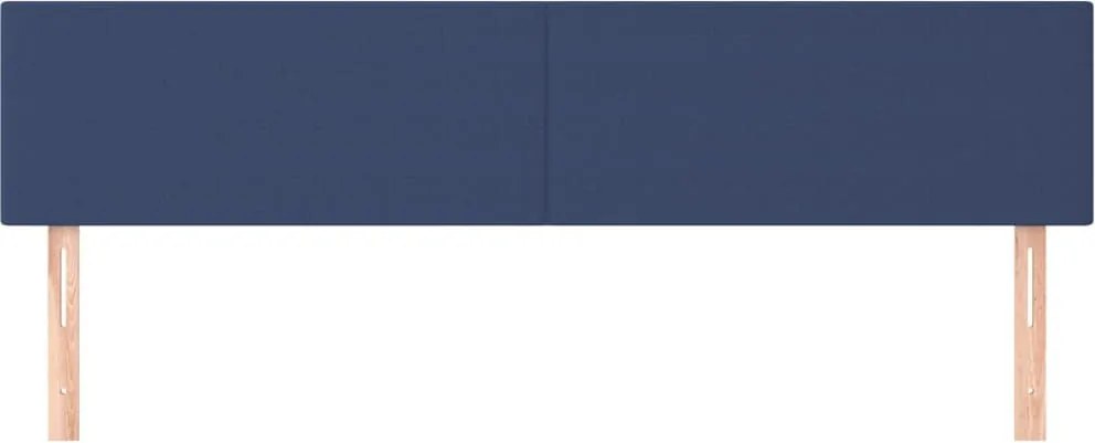 2 db kék szövet fejtámla 90x5x78/88 cm