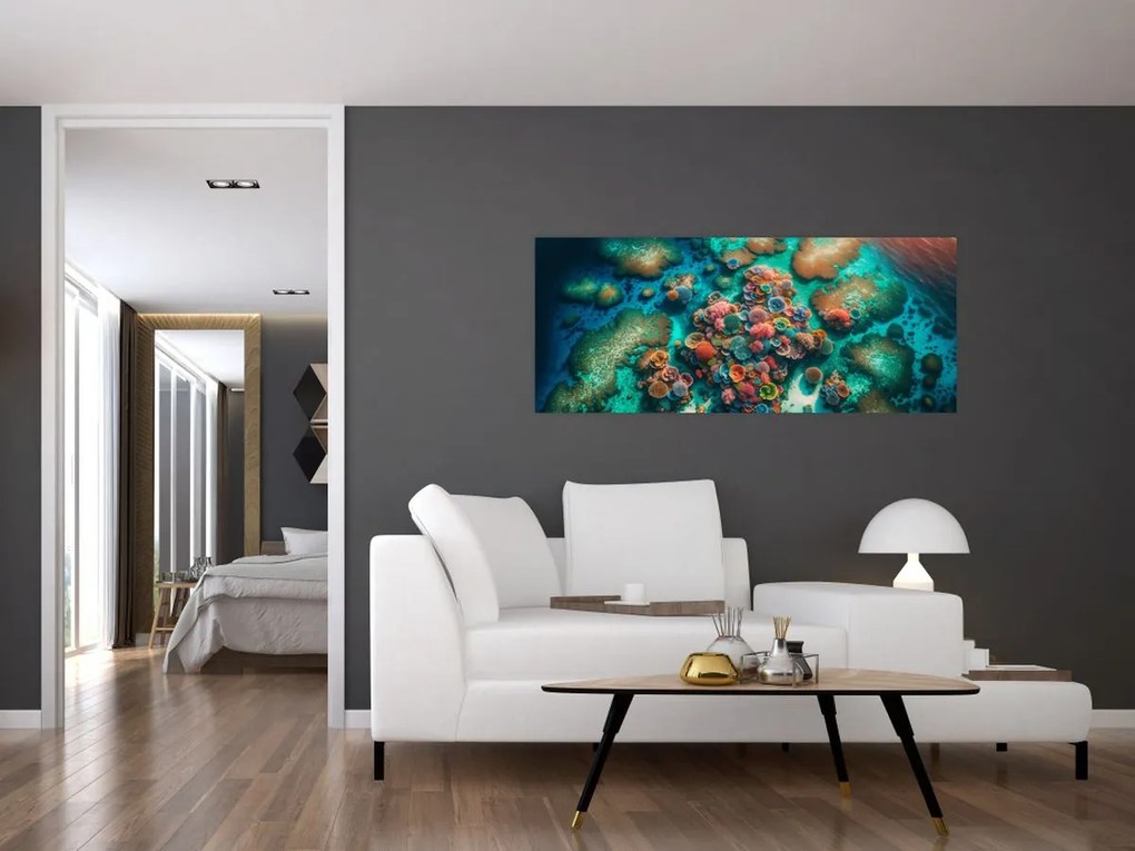 Kép - Kilátás a tengerre (120x50 cm)