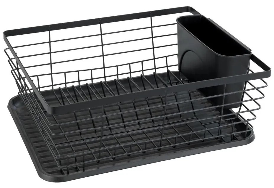 WENKO 54766100 - Edénycsepegtető BLACK OUTDOOR KITCHEN 36x30 cm fekete/fekete