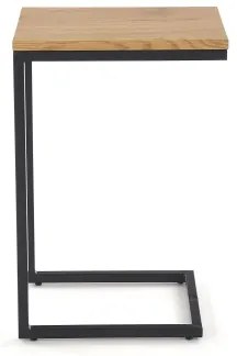 Dohányzóasztal AURIA tölgy/fekete