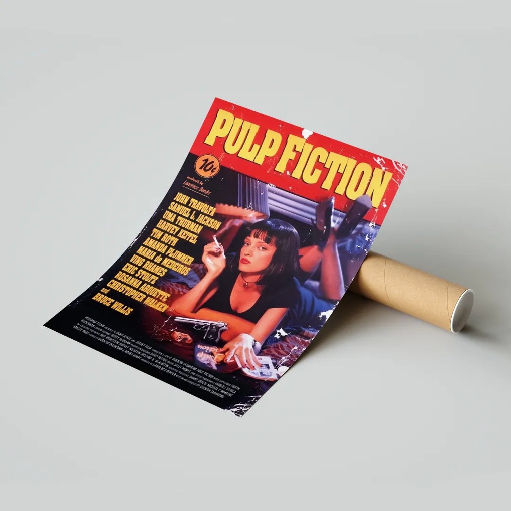 Poszter Ponyva Fiction 20x30 cm Ajándék ötlet