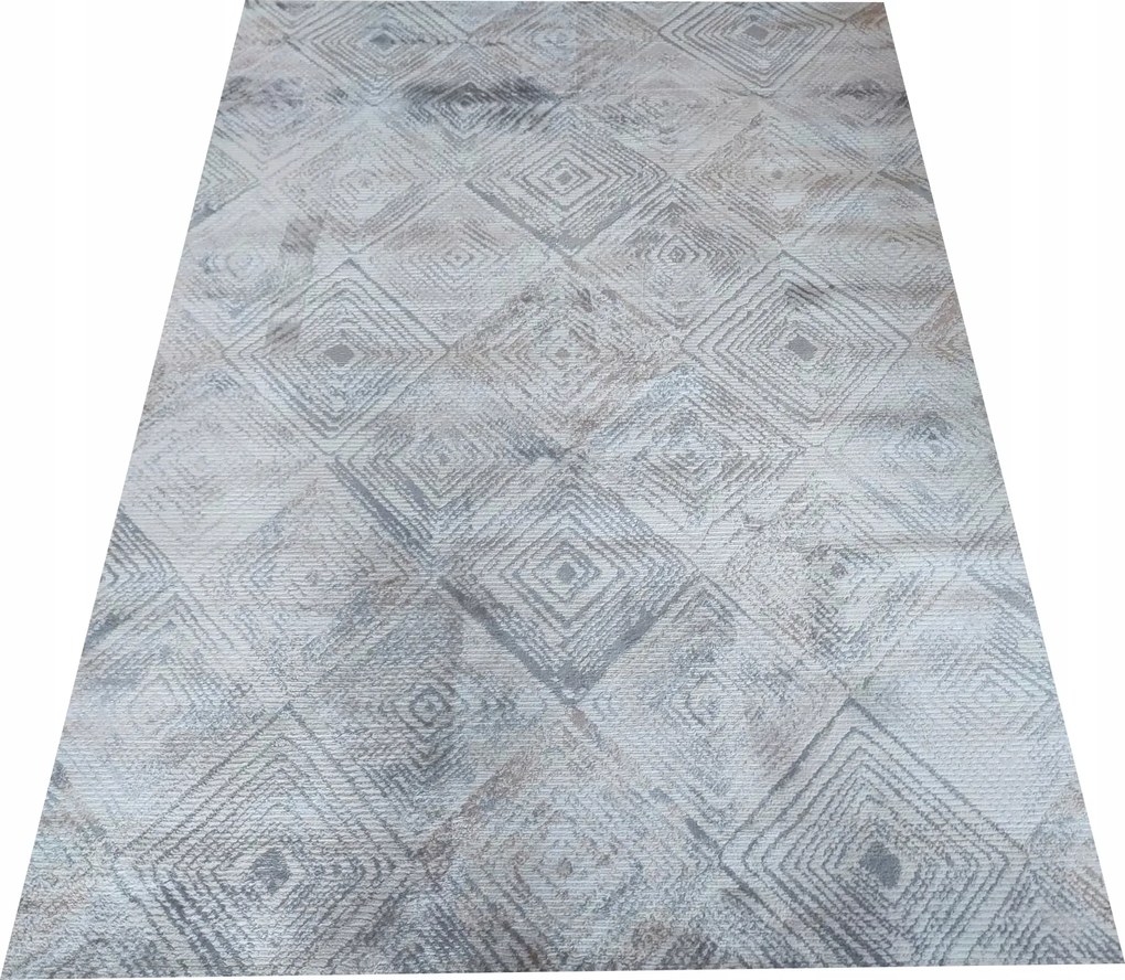 Modern bézs szőnyeg nappaliba, Monaco 80x150