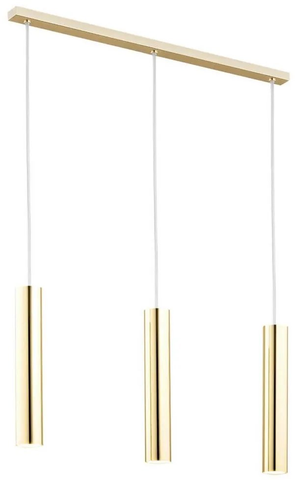 Argon 1443 - Csillár zsinóron GOMERA 3xGU10/5W/230V sárgaréz