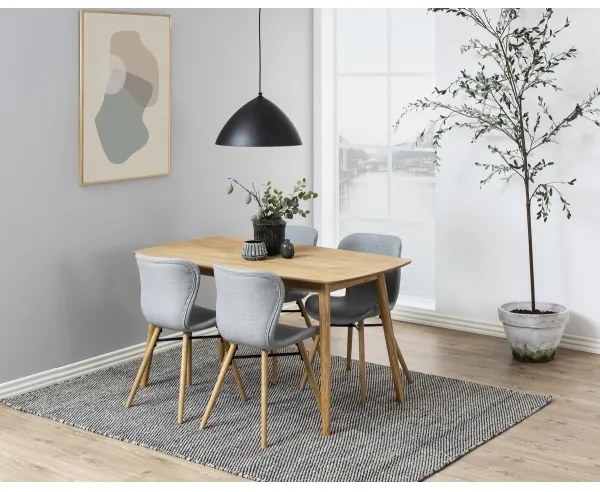 BERG étkezőasztal, tölgyfa