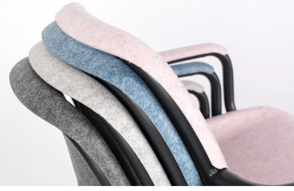 Világosszürke étkezőszék szett 2 db-os Thirsty – Zuiver