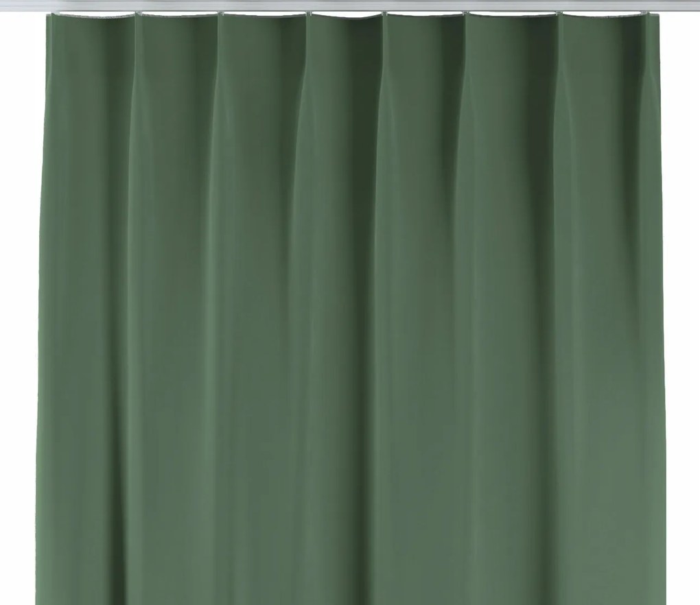 Dekoria Függöny flex akasztóval szimpla 130x245cm zöld árnyalatok