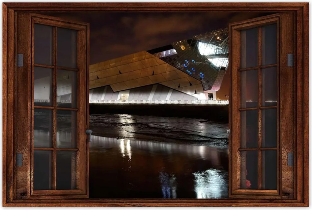 Poszterek 60x40 Tükröződés a vízben