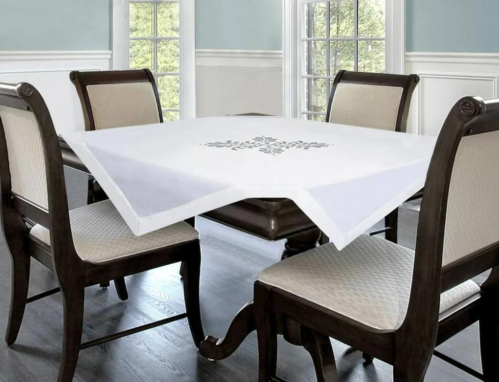 Helen exkluzív asztalterítő Fehér 85 x 85 cm