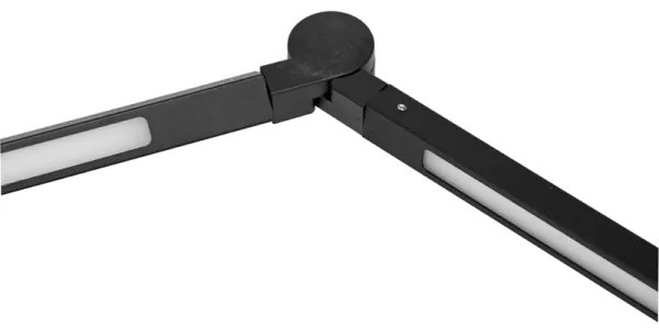 Ecolite LU19WT-CR-LED Dimmelhető asztali lámpa SPACE LED/8W + LED/11W/230V fekete