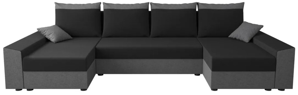 PAMELA ágyazható U alakú ülőgarnitúra - sawana 14/sawana 05