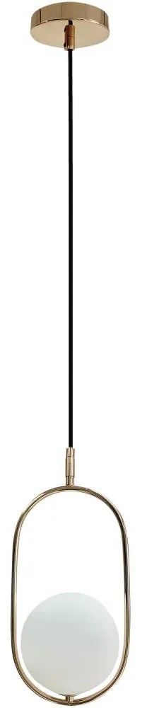 Csillár zsinóron CORDEL 1xG9/28W/230V arany