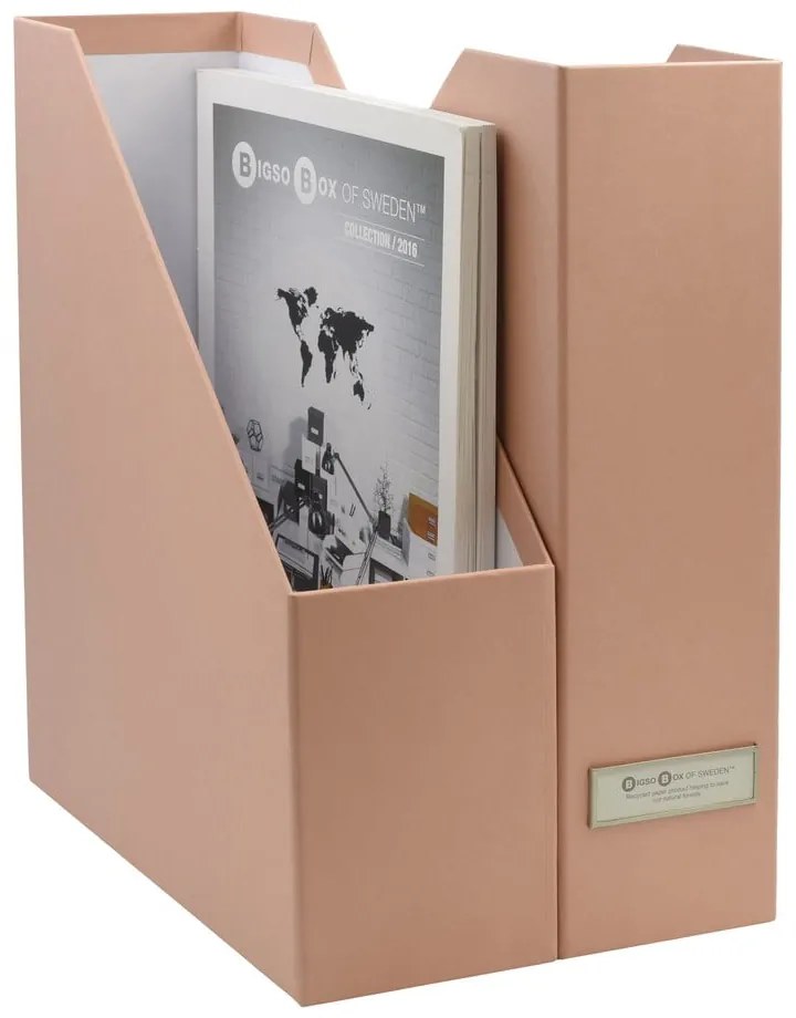 Karton rendszerező szett dokumentumokhoz 2 db-os Viola – Bigso Box of Sweden