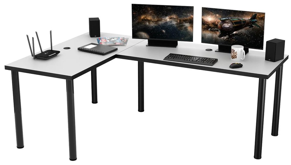 PC asztal N1 (fehér). 1092063