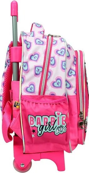 Barbie Love gurulós ovis hátizsák, táska 30 cm