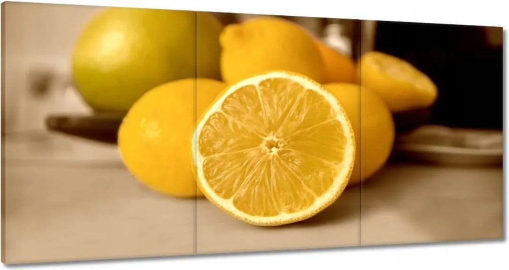 Képek 180x90 Szépia citrom