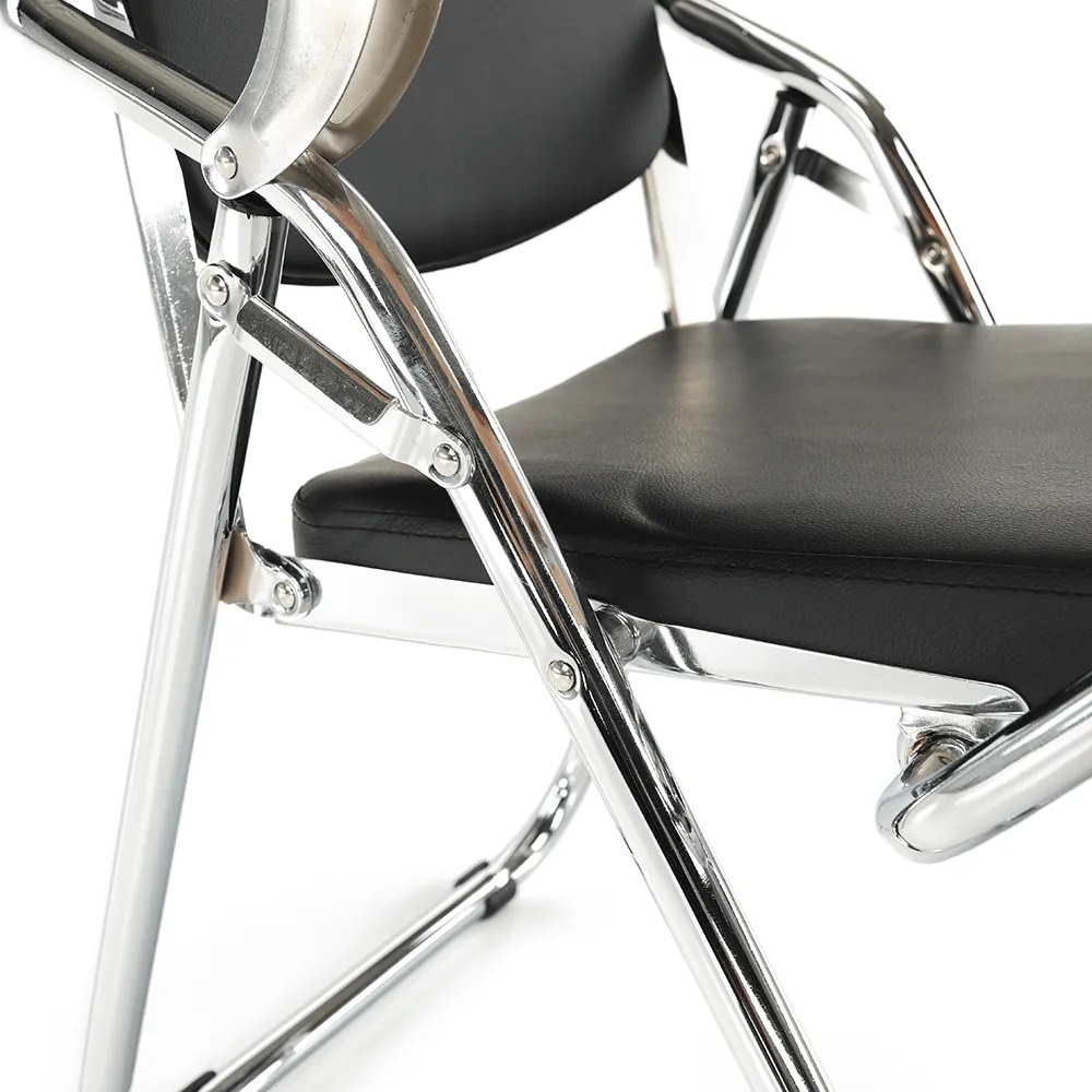 Írólapos szék, fekete/natúr, SONER