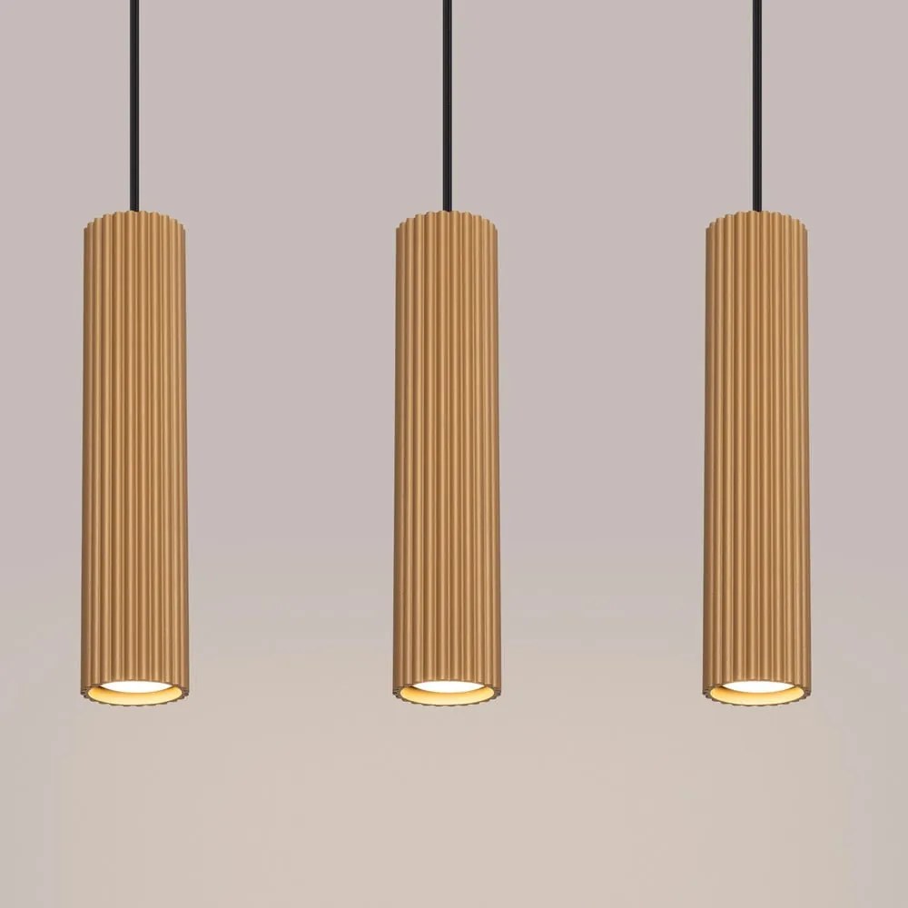 Aranyszínű függőlámpa Gleam – Nice Lamps