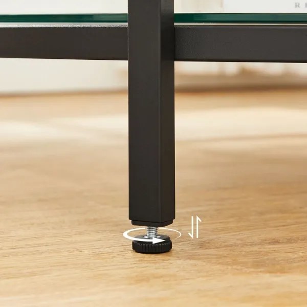 SID fehér dohányzóasztal