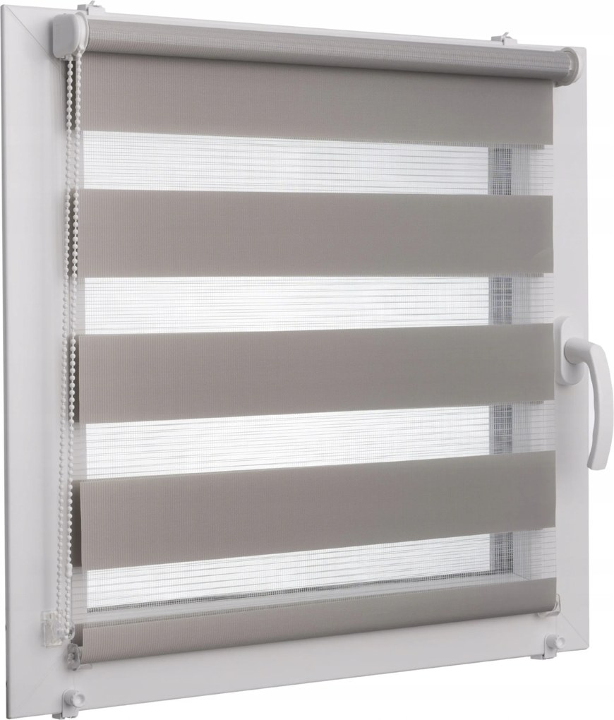 Roló Nappal és Éjszakai Balkonra Méretre Készítve 80x230 CM Szürke