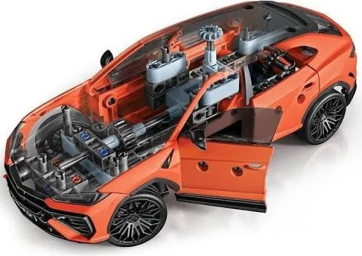 Lamborghini Urus SE Mechanics sportautó Clementoni