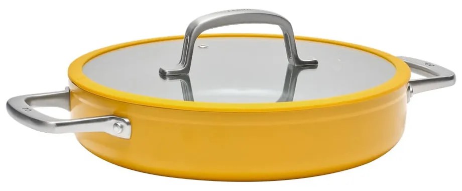 Serpenyő fedővel-kerámia felülettel ø 28 cm tegame Meda 3.0 – FABINI