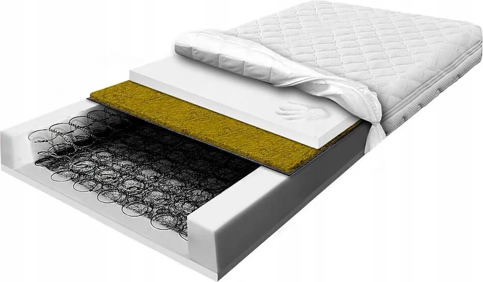 Rugós matrac 180x200 tengeri fű visco 20 cm környezetbarát egészségügyi H