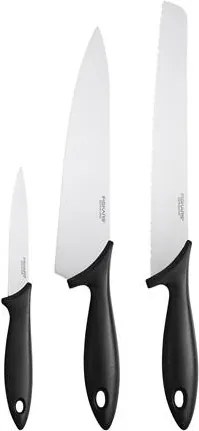Késkészlet, kezdő, 3 darabos, FISKARS Essential (IF1065583)