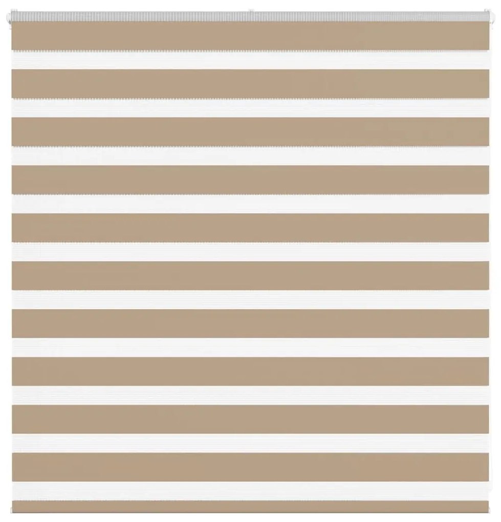 zebrafüggönnyel homokbarna szövetszélesség 135,9 cm poliészter