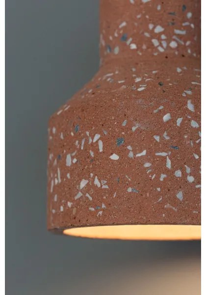 Klausen 111038 - RESIN lógó 1xE27/11W/230V rózsaszín/fekete