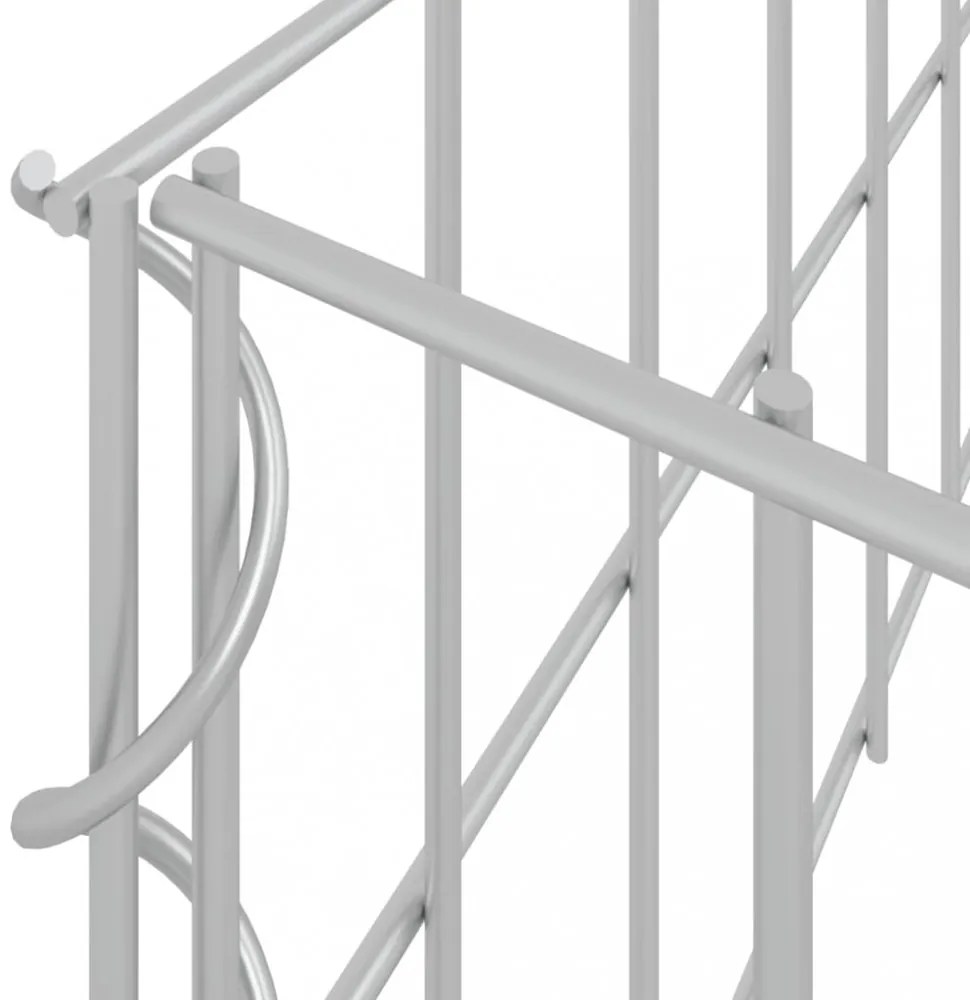 horganyzott acél gabion magaságyás 1000 x 100 x 20 cm
