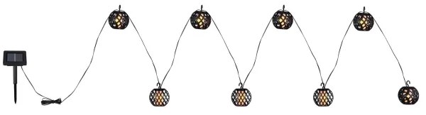 Globo 33686-8 - LED napelemes dekorációs lánc 98xLED/0,1W/3V IP44