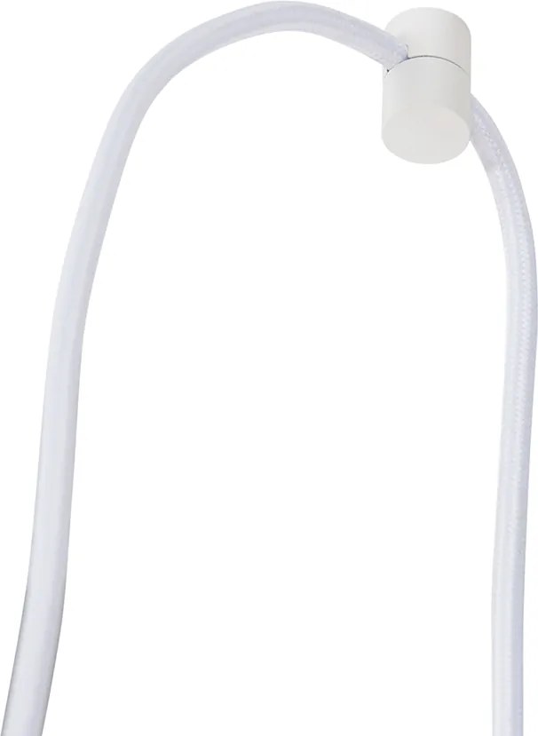 1 fázisú sínrendszer 3 spotlámpával és függőlámpákkal fehér - Cavalux Jeana