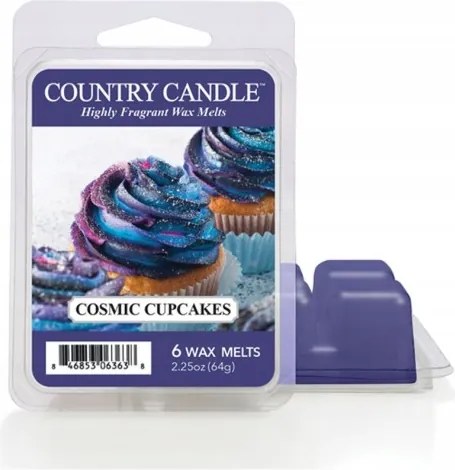 Cosmic Cup Cake Country Candle illatosított viasz 64 gramm