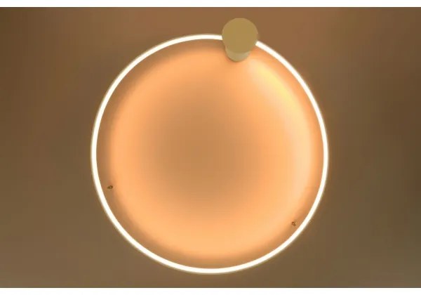 Thoro TH.222 - LED mennyezeti lámpatest RIO LED/21W/230V CRI98 3000K átm. 55 cm arany