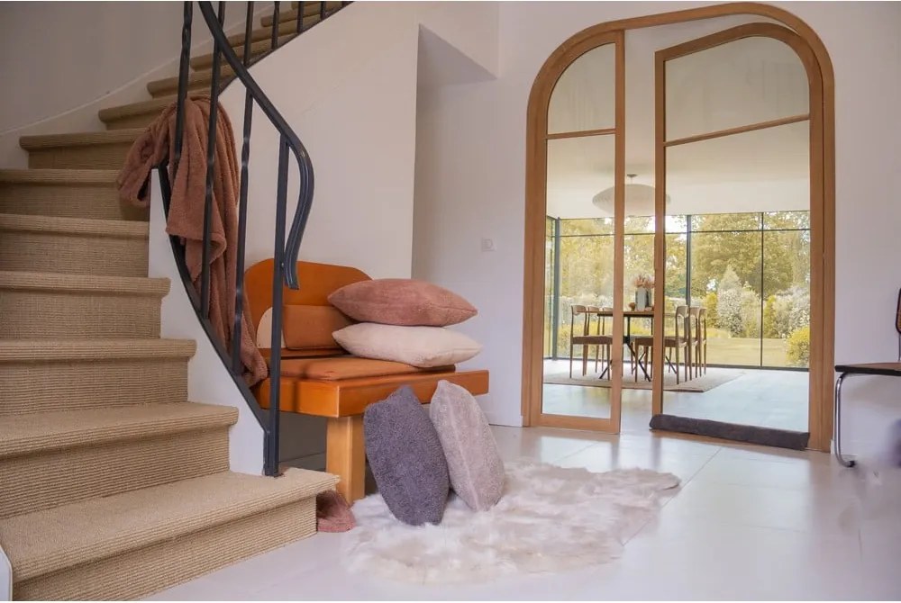 Szürke huzatfogó párna 10x95 cm Cocoon – Tiseco Home Studio