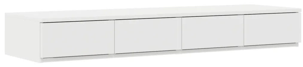 Ágyfiókok fiókkal Fehér 120 x 36.5 x 16.5 cm Faanyag