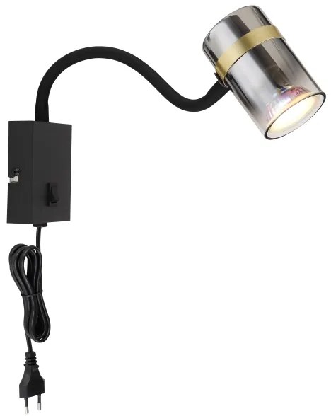 Globo 57916W - Rugalmas TRABBY olvasólámpa 1xGU10/8W/230V