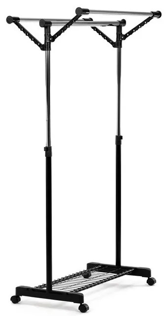 Fekete Fém Ruhafogas. 84521 BK